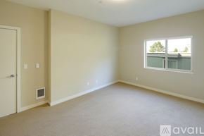 Mercer Island apartment for rent - A room with a window and a door.