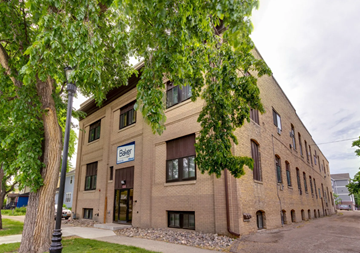 Fargo apartment for rent - A building with a sign that says Baker on it.