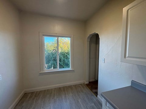 Floor plan for 1 bed, 1 bath