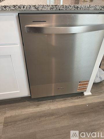 Lubbock house for rent - A stainless steel dishwasher in a kitchen.