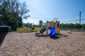 Vineland apartment for rent - our playground has many toys for kids to play on