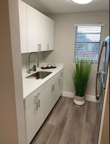 New white cabinetry