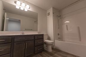 Mandan townhouse for rent - Bathroom inside townhome