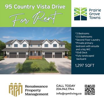 La Salle apartment for rent - A real estate listing for a property at 95 Country Vista Drive for rent.