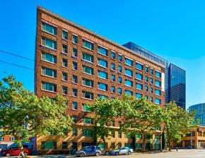 Seattle apartment for rent - A building with trees
