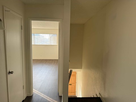 Floor plan for 2 beds, 1.5 baths