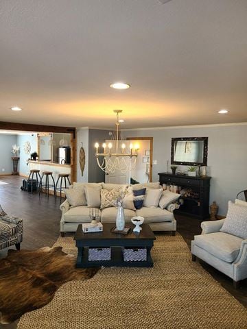 Sherman apartment for rent - A living room with a white couch and a coffee table.