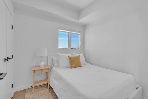 Floor plan for 2 beds, 2 baths, 1023 sqft