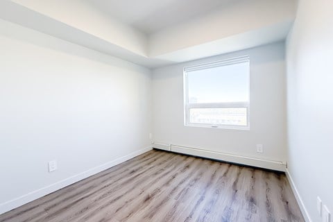 Floor plan for 1 bed, 1 bath, 513 sqft