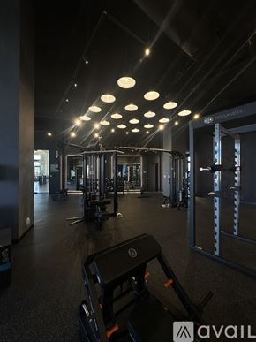 Oakland Park apartment for rent - A gym with a variety of equipment including a treadmill.