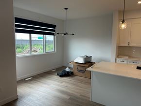 Edmonton apartment for rent - A room with a box and a box on the floor.