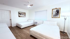 Miami Beach apartment for rent - A small dining room with a table and chairs.