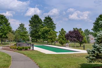 Bocce ball court