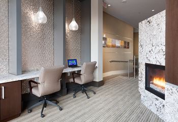Fully outfitted business center