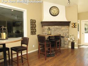 Tracy apartment for rent - Office Seating with Fireplace Tracy Park apartments for rent in Tracy CA