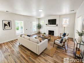 Detroit house for rent - A room with a window overlooking a street.