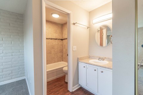 Floor plan for studio, 1 bath