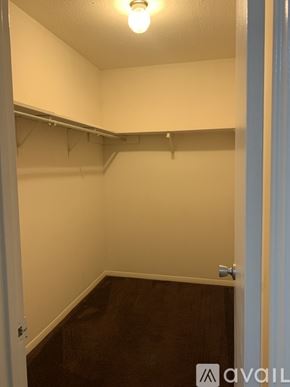 Huntsville apartment for rent - A small, empty room with a light on.