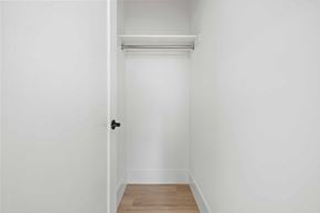 Granada Hills house for rent - A white door is in a white room.