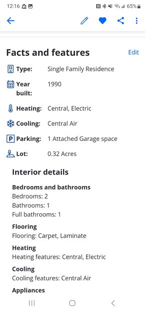 Calera house for rent - 302 South 4th Street