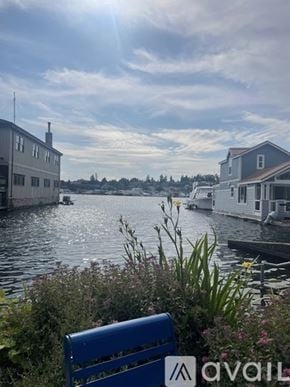 Seattle townhouse for rent - A sunny day at the marina with boats docked and a clear blue sky.