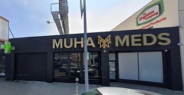 Los Angeles apartment for rent - A storefront with a sign that reads "Muhammed Meds".