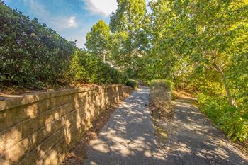 Lakeside walking trails