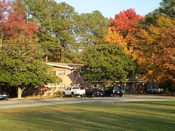 Newport News apartment for rent - a street with cars parked in front of a house