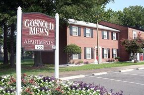Hampton apartment for rent - a sign in front of a mens apartments building