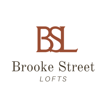 Fond Du Lac apartment for rent - A logo with the letters BSL and the words Brooke Street Lofts.
