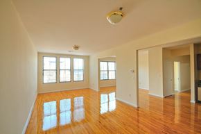 East Orange apartment for rent - Living room area with entrance to hallway and other rooms