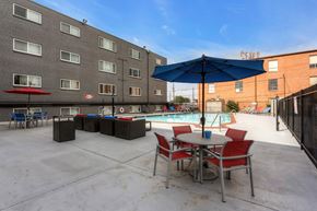 Denver apartment for rent - Swimming Pool Area at Peak 54
