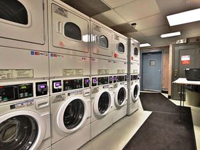 New York apartment for rent - Laundry Room in basement at 11 Waverly Place, New York, NY 10003