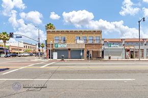 Wilmington apartment for rent - an old brick building on the corner of a city street