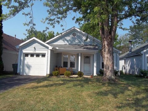 Floor plan for 3 beds, 1 bath, 1171 sqft