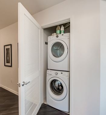 In-building laundry access