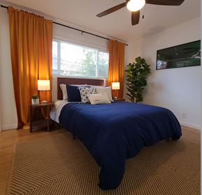 Menlo Park apartment for rent - Furnished bedroom