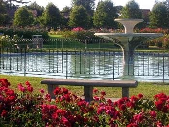 Walking distance to san jose municipal rose garden