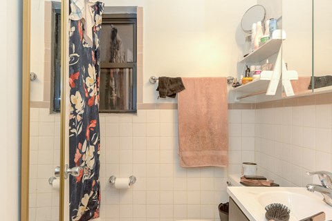 Floor plan for studio, 1 bath