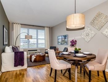 Hardwood living area
