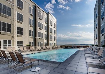 Outdoor swimming pool