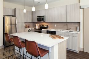 New Orleans apartment for rent - a kitchen with a white counter top