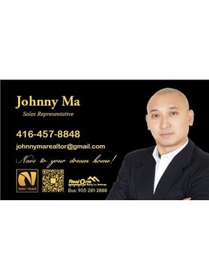 JOHNNY MA, REAL ONE REALTY INC.