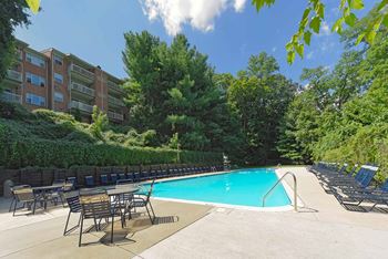 Sparkling swimming pool