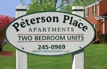 Newport News apartment for rent - a sign that reads place apartments two bedroom units