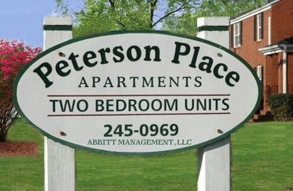 Newport News apartment for rent - a sign that reads place apartments two bedroom units