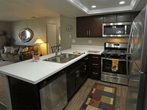 Chino apartment for rent - Fully Equipped Kitchen at Park West Apartments, Chino, CA, 91710
