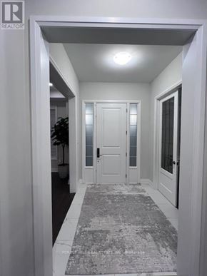 Aurora (Aurora Highlands) house for rent - A hallway with a rug on the floor and a plant in the corner.