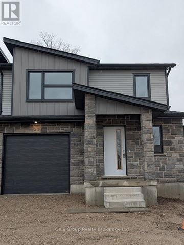 Woodstock (Woodstock - North) house for rent - A modern kitchen with white cabinets and a central island.