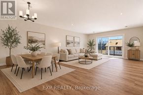 For rent in Russell - A black and white image of a second floor plan for a building.